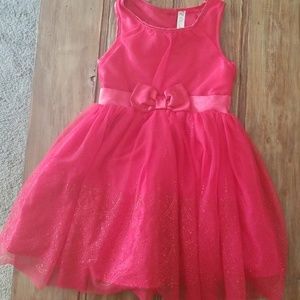 Stunning girls Red Christmas dress